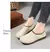 Ladies Knitting slip on flats shoes stripes Women's loafers ultra light jogging shoes woman slides comfortable knitted moccasin