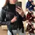 2023 New 4 Color Women Spring Autumn Black Faux Leather Jackets Zipper Basic Coat Turn-down Collar Motor Biker Jacket With Belt