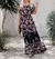 2024 Summer Women Print Boho Dress Fashion Sexy Slash Neck Maxi Dresses For Femme Casual Elegant Party Vestidos Robe New Female - comprar en línea