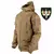 Imagen de Special Forces Winter Warmth and Thickening Tactical Training Soft Shell Hiking Outdoor Hooded Waterproof Charge Coat And Pants