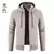 Men's Fashion Sweater Jacket 2023 New Solid Color Hooded Cardigan Man Knitted Slim Fit Thickened Warm Casual Fleece Cold en internet