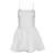 Backless Ball Gown Mini Dress Women Solid Lace Patchwork Sleeveless Cross Bandage Robe Girls Birthday Party Wear - MenPer Store