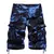 Men Camouflage Cargo Shorts Summer Camo Casual Cotton Multi-Pocket Baggy Loose Work Shorts Streetwear Hiphop Shorts 30-42 - tienda en línea