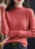 2023 New Women Sweater Autumn Winter Turtleneck Warm Knitwear Korean Casual Bottoming Shirt Fashion Knit Pullovers Sweater - tienda en línea