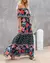 2024 Summer Women Print Boho Dress Fashion Sexy Slash Neck Maxi Dresses For Femme Casual Elegant Party Vestidos Robe New Female