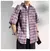 2024 Men Summer Fashion Streetwear Casual Plaid Shirt Men's Short Sleeve Loose Shirts Male New Oversized Pocket Blouses D393 en internet