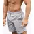 brand Men Gyms Fitness Loose Shorts Bodybuilding Joggers Summer Quick-dry Cool Short Pants Male Casual Beach Brand Sweatpants - comprar en línea