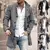 Long Overcoat Popular Warm Pockets Trench Coat Temperament Men Jacket - MenPer Store