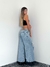 Jean Wide leg con roturas Indiana - tienda online