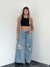 Jean Wide leg con roturas Indiana