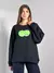 Buzo frisado oversize Happy without you - tienda online