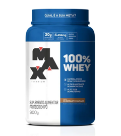 Imagem do 100% Whey Pote 900G - Max Titanium