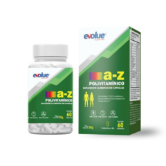 Polivitamínico AZ - 60 Cápsulas - Evolue