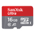 SanDisk Tarjeta MicroSD Con Adaptador Clase 10 16GB 1U