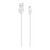 Dekkin Cable PVC Micro USB 1A 1M Blanco 1U - comprar online