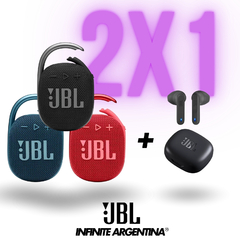 2x1 JBL CLIP 4 + JBL WAVE 300 DE REGALO - PAGA 1 LLEVA 2