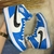 BOTA NIKE AIR JORDAN AZUL COM BRANCO