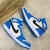 BOTA NIKE AIR JORDAN AZUL COM BRANCO - comprar online