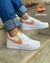 TÊNIS NIKE AIR FORCE BRANCO SALMÃO