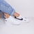 TÊNIS NIKE AIR FORCE F1 LV8 BRANCO/PRETO - loja online