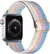 Scrunchie cinta para apple relógio banda 44mm 40mm 45mm 41mm ajustável elásti - loja online