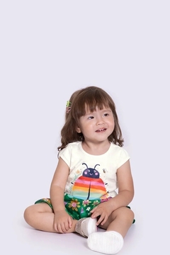 Conjunto Bebê Menina Joaninha Alakazoo Verde - comprar online