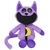 Animal de Peluche Gato Morado Smiling Critters 25cm - comprar online