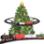 Tren De Navidad con Luz y Sonido para Árbol de 89 x 89 cm