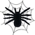 Araña Decorativa Halloween Gigante Negra 10cm - comprar online