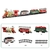 Tren Eléctrico Clásico de Navidad - 20PCS Juguete Decorativo en internet