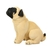 Peluche perro Bulldog Shar Pei 40cm Realista - comprar online