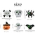 Pack de 6 Unidades Broches Luminosos de Halloween con Luz LED - comprar online