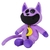 Animal de Peluche Gato Morado Smiling Critters 25cm en internet