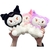 Peluche Kuromi Sanrio 23cm - Suave y Adorable Juguete de Felpa - Montenegro Shop