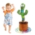 Cactus Bailarín Interactivo Recargable con Luz y Sonido - 34cm - tienda online