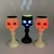 Taza Copa Vaso Calavera LED Halloween - Montenegro Shop