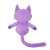 Animal de Peluche Gato Morado Smiling Critters 25cm - tienda online