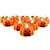 Velas LED Calabaza Sin Llama Halloween Decoración 3D - tienda online