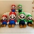 Peluche de Mario y Luigi Super Mario Bros 30cm - tienda online