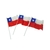 Pack de 10 Banderita para fiestas patrias Chile - tienda online