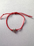 Pulsera N8 plata (rojo) - N9 Studio