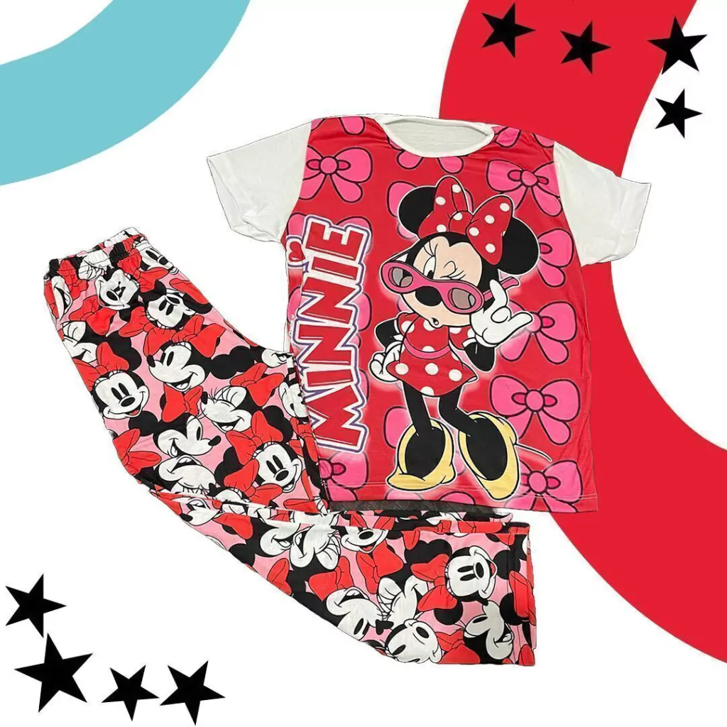 Pijama Minnie Rojo