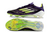 Chuteira Adidas F50 Elite - Roxo com detalhes Verde Fluorescente - messi