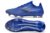 Chuteira Adidas F50 Elite - Azul com detalhes Cinza/Preto na internet