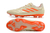 Chuteira Adidas Copa Pure II Elite - Branco com detalhes Laranja