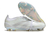 Chuteira Adidas Predator Falcon Branco com detalhes Transparente