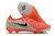 Chuteira Campo Nike Phantom Luna Elite Rosa com detalhe Cinza Claro