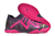 Chuteira Society Puma Future Essence Series Roxo com detalhe Rosa - neymar