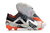 Chuteira Puma Future Ultimate Series Neymar Jrs Cinza com detalhe Branco e Laranja