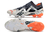 Chuteira Puma Future Ultimate Series Neymar Jrs Cinza com detalhe Branco e Laranja